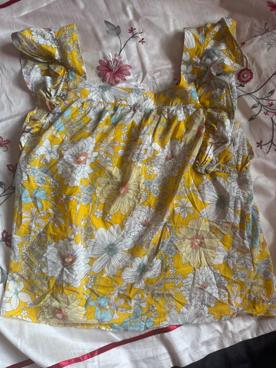 F&F square neck summer top size 16