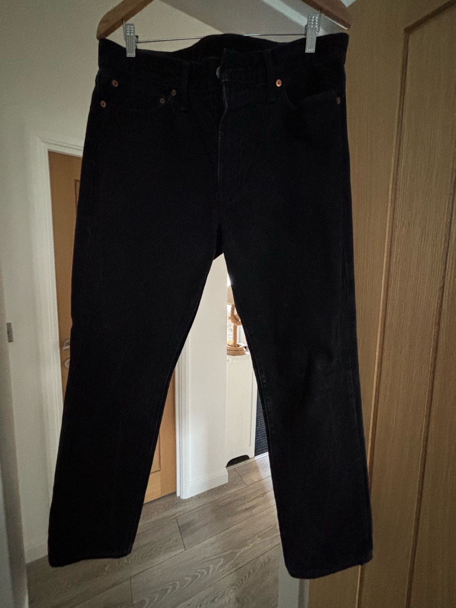 Levi’s 511 Slim Fit  White Oak Cone Denim Black Jeans W36 L30