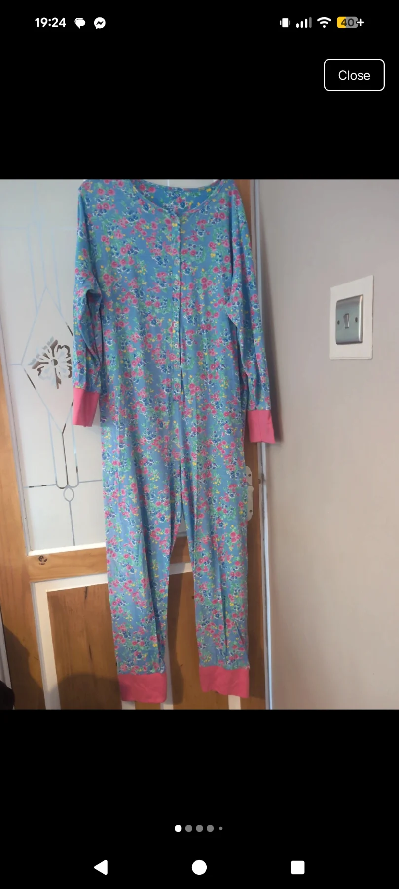 Lightweight onesie size 16-18