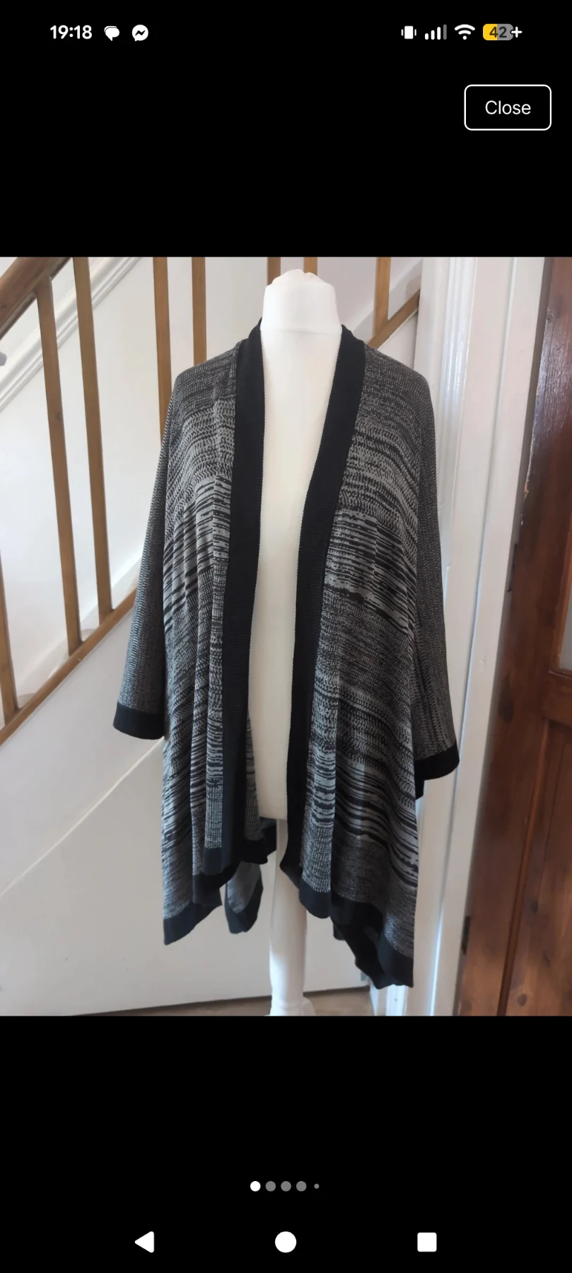 Warehouse cape/ poncho