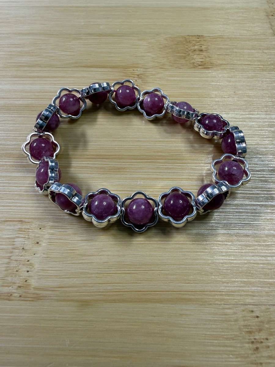 Handmade Lepidolite bracelet (BZ23)