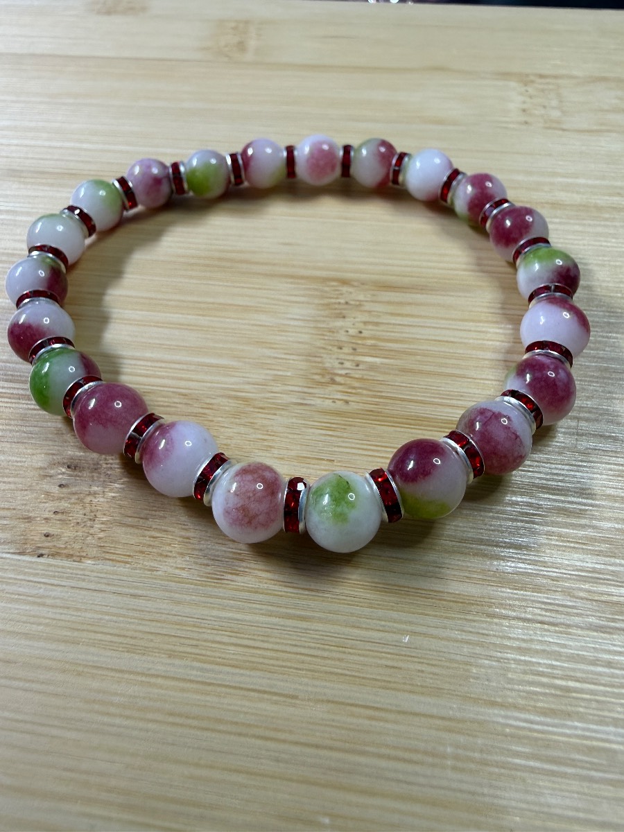 Handmade Himalayan Granite bracelet (BZ26)