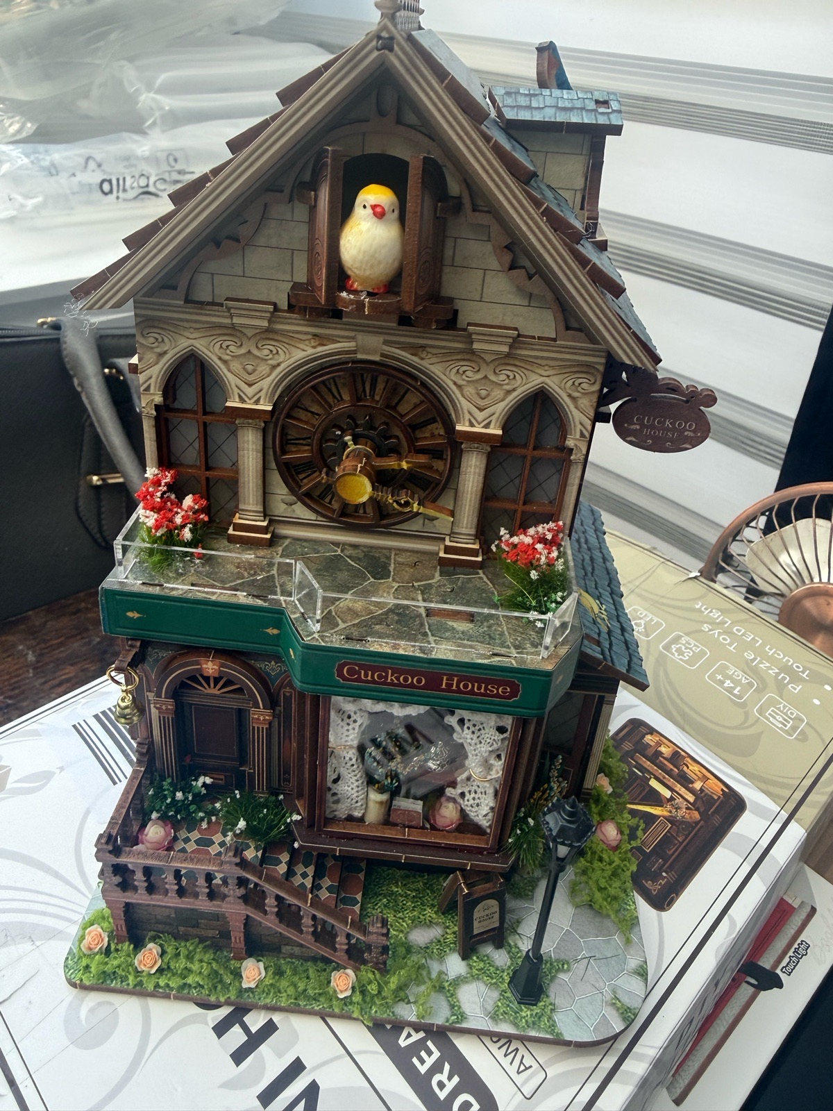 Pre constructed Cuckoo Clock Nook Book