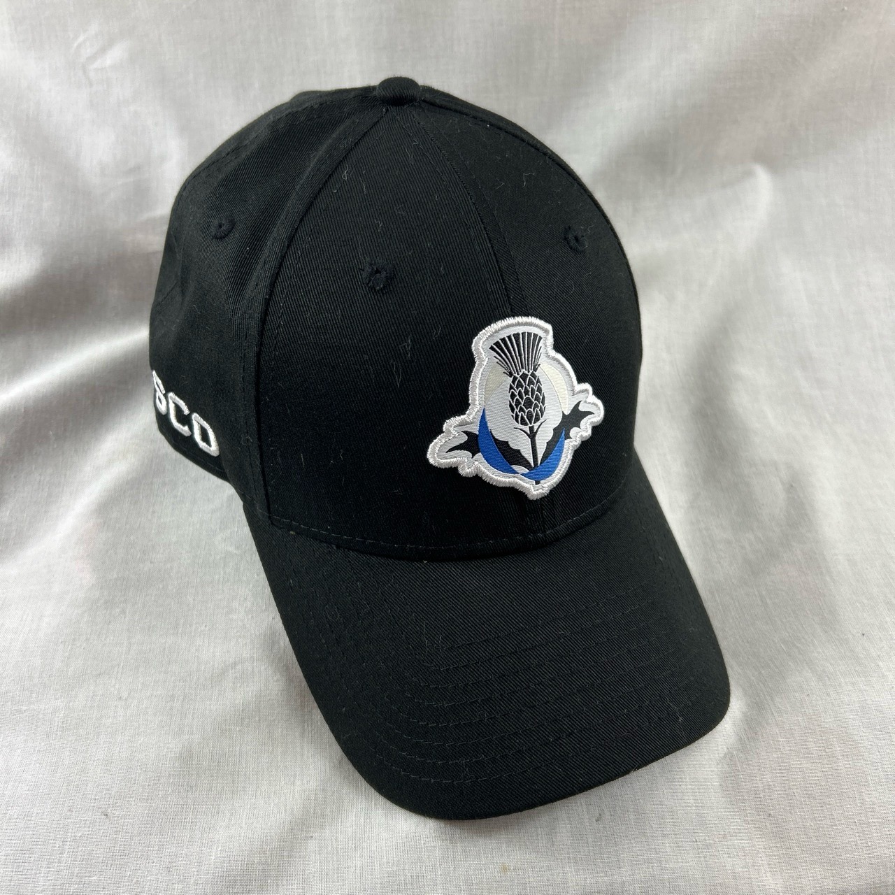 New Era Scotland 9Forty Cap Hat One Size Black Embroidered Logo Adjustable