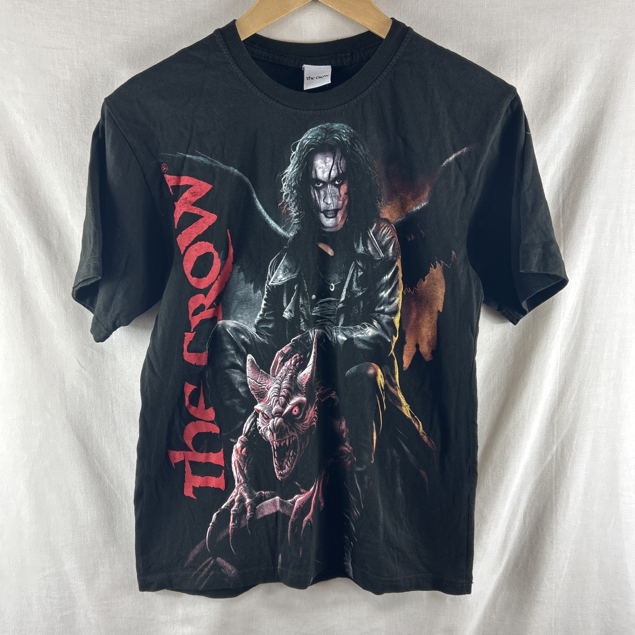 The Crow Movie T Shirt Small Size S 2023 Black Short Sleeved Graphic Tee