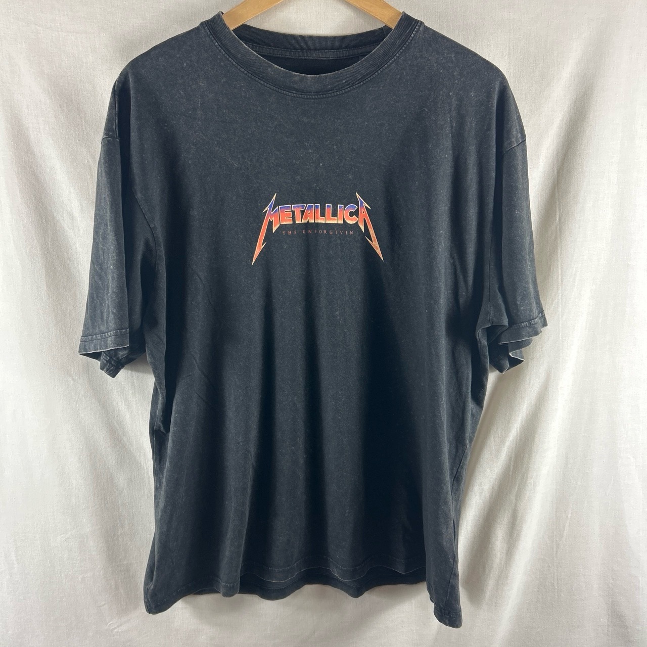 Metallica The Unforgiven Tee T Shirt S Small Oversized Fits Relaxed Large 2023