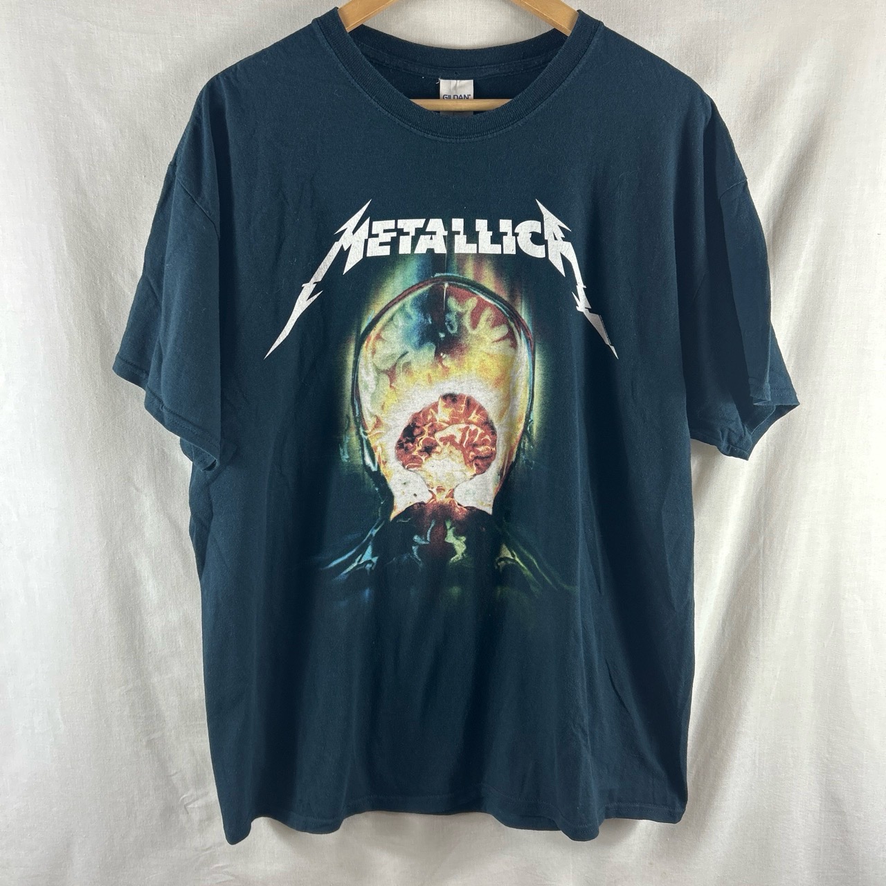 Metallica T Shirt Hardwired Self Destruct XL Extra Large Black Back Print 2016