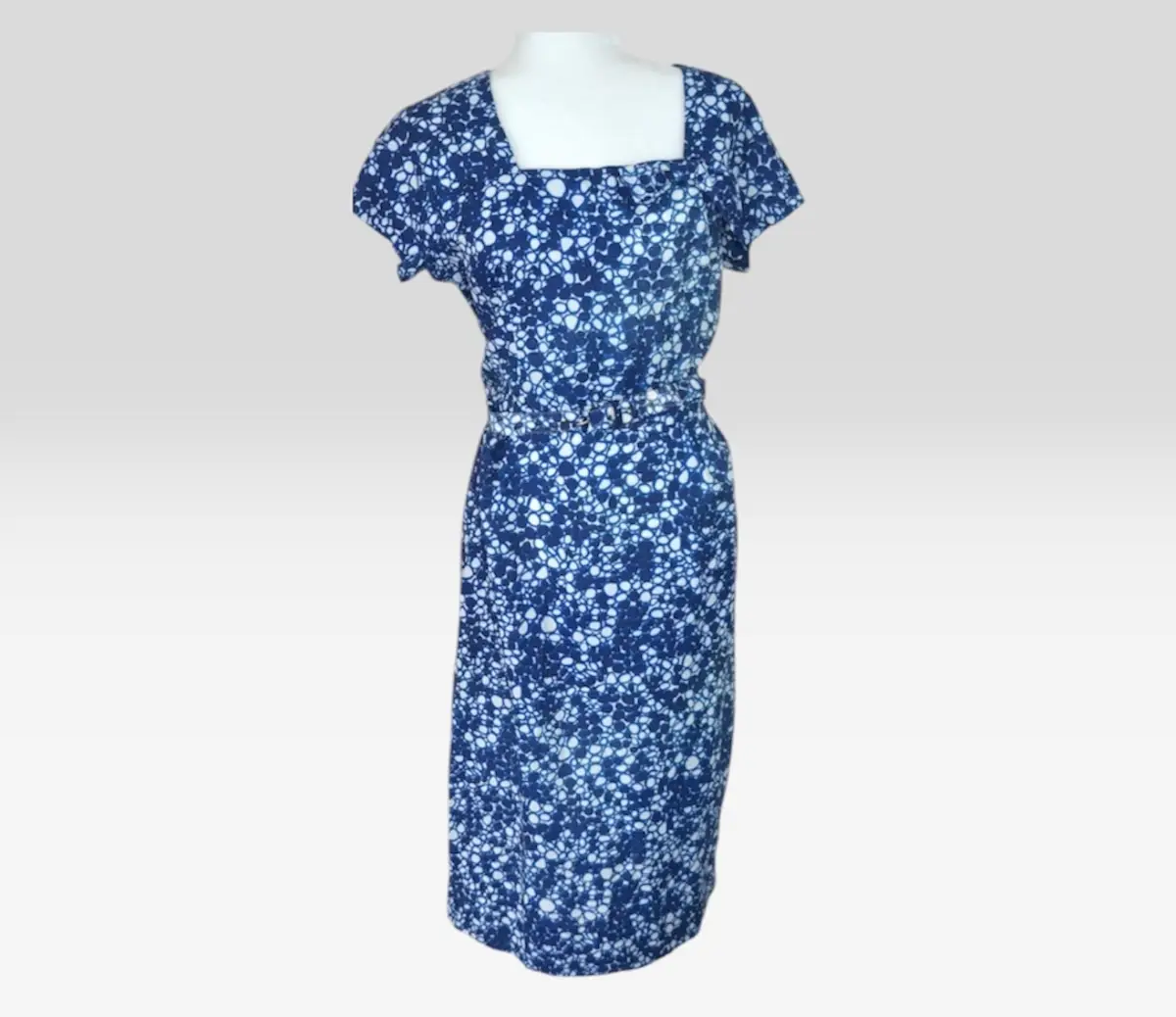 🦋 Rare Vintage 1950s Alice Edwards Italy Day Dress UK 12-14 Collectors Classic Dress 🦋 💙