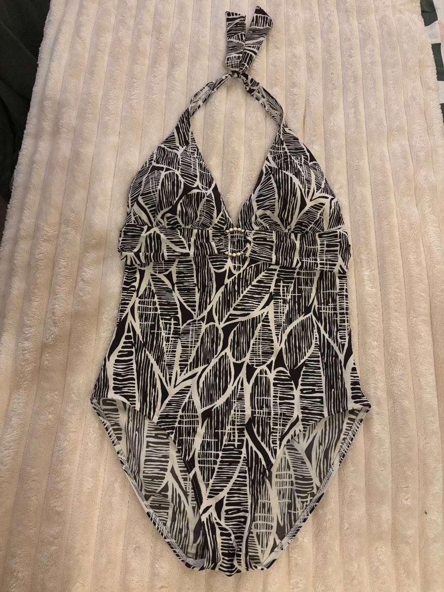 Halter neck swimsuit size 16