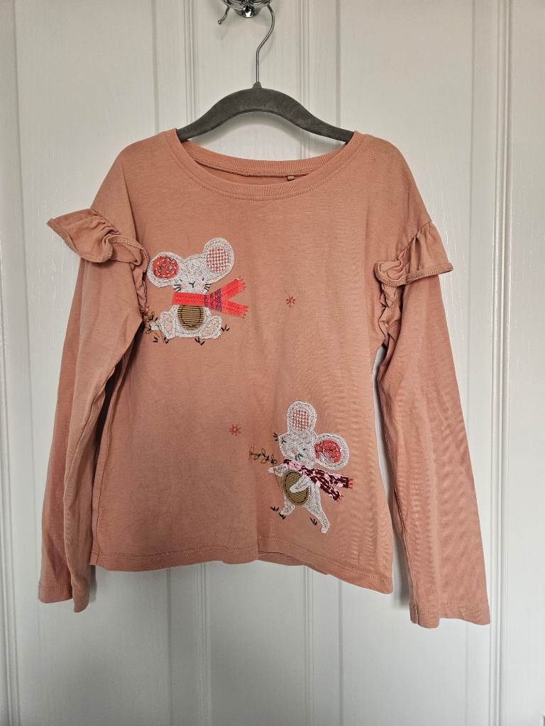 Next mouse long sleeved top 6-7 years