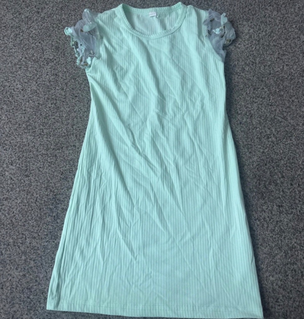 Turquoise dress