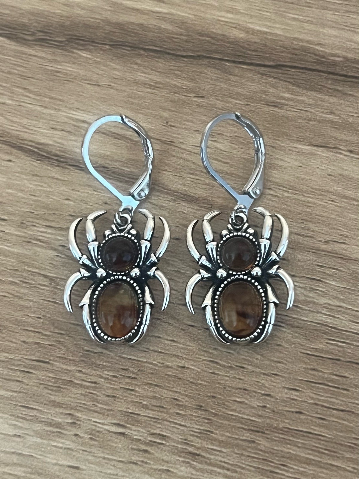 Spider Gemstone Earrings Jewellery