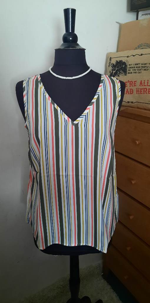 Blancheporte striped chiffon tunictop 14