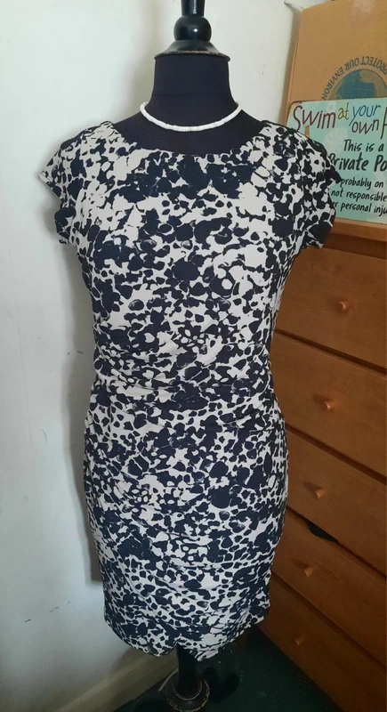 Next ruched stretch dress 12