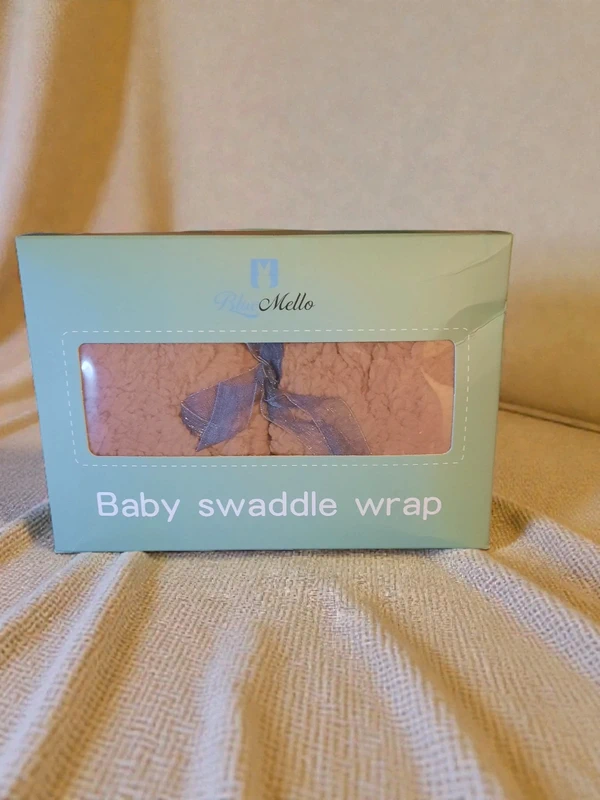 Blue mello girls baby swaddle wrap Up to 1 month / 50 cm