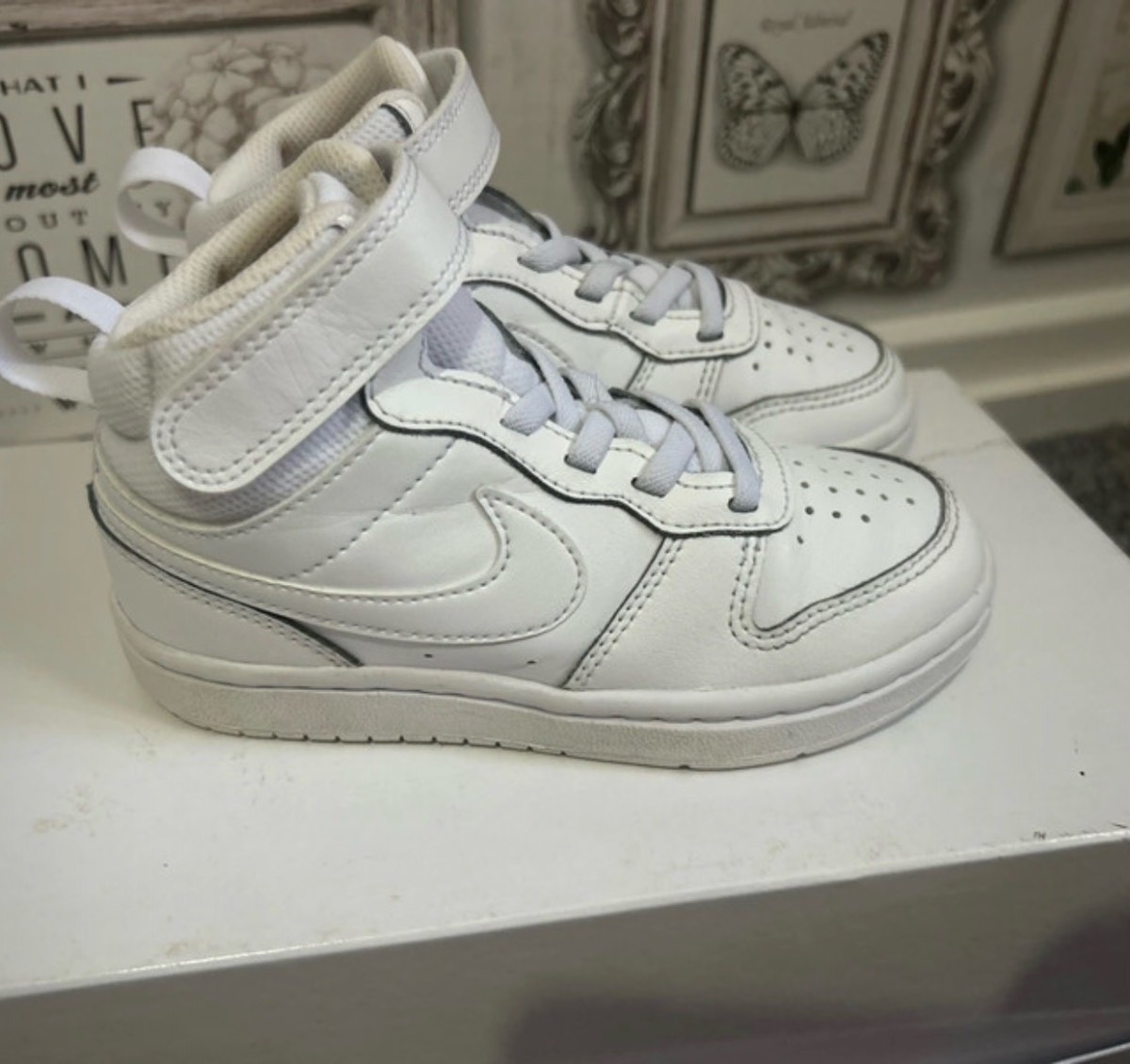 Nike Court Borough Mid 2 Little Kids' Shoe