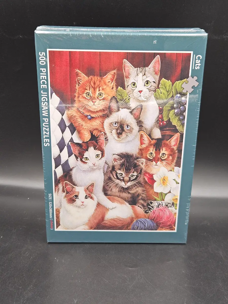 500 pcs cat puzzle