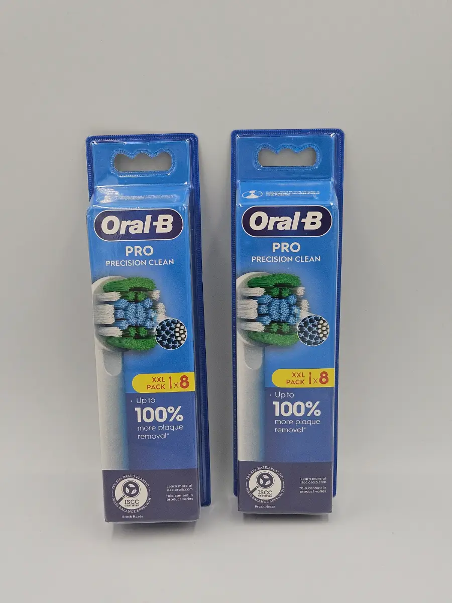 oral b toothbrush head 16 in total