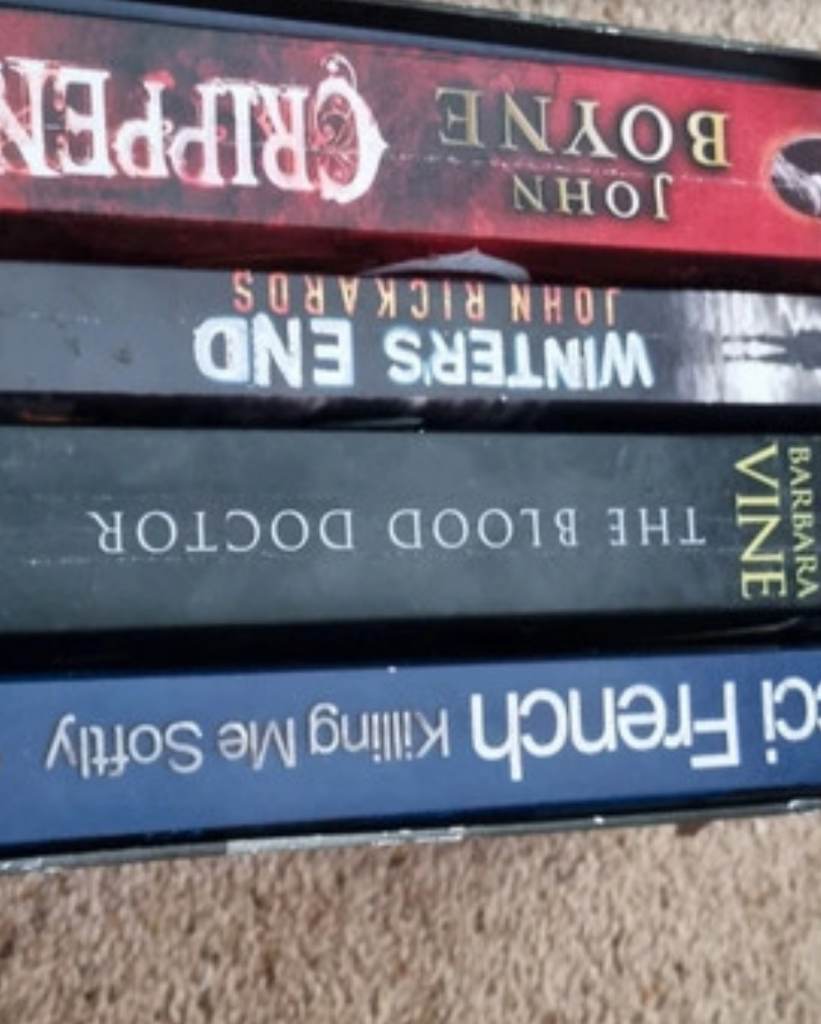 X4 crime fiction books