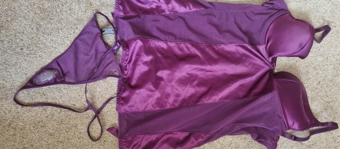 Ann Summers basque + matching thong