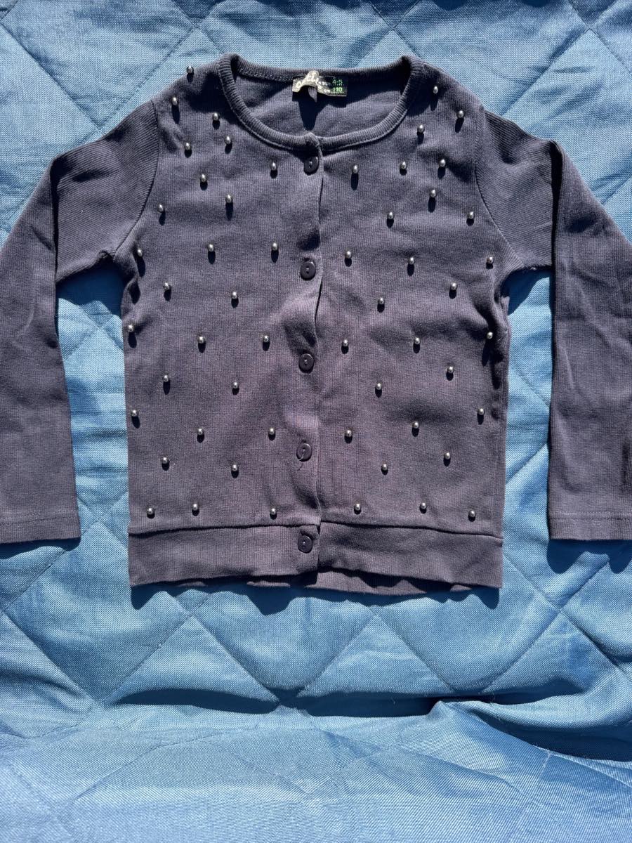 Navy blue cardigan 4-5Y