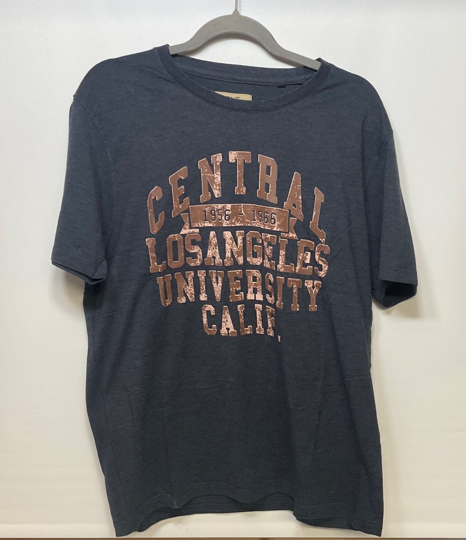 Size L, navy short sleeve men’s t shirt by Next