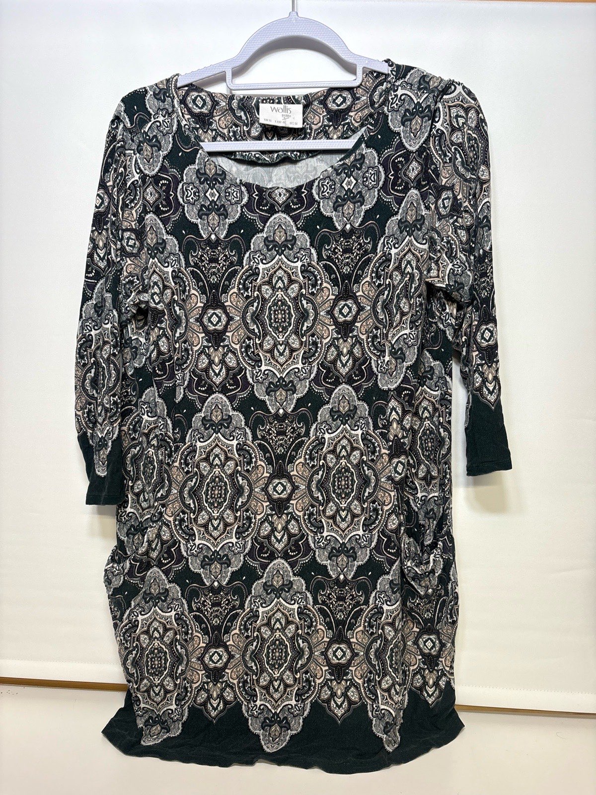 women’s green wallis dress - size 18