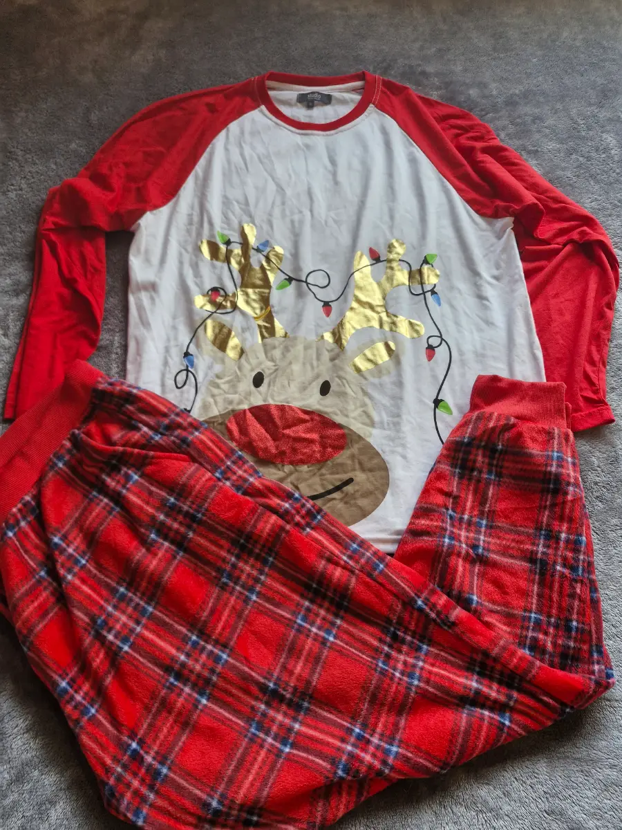 Adults Christmas pjs size uk xl bnwot studio