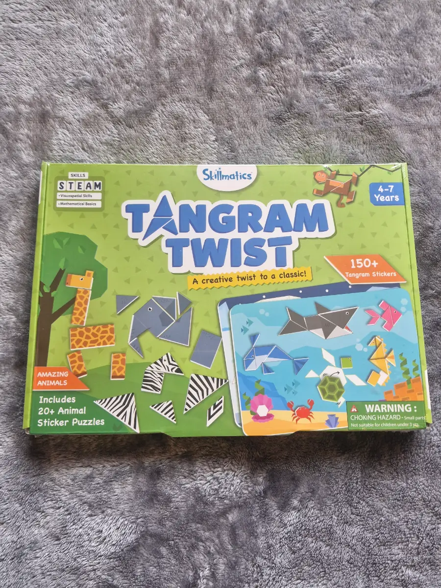 Kids game tangram twist brand new in pack unopened