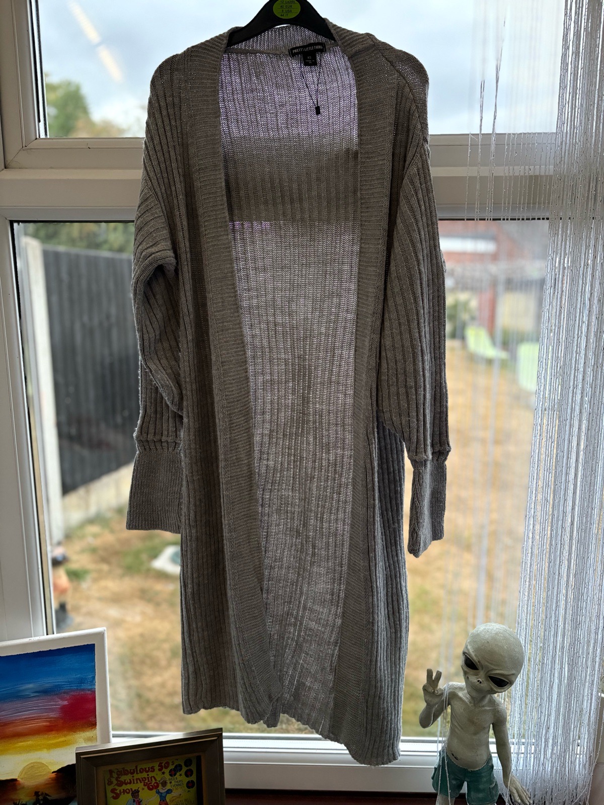 Prettylittlething long cardigan
