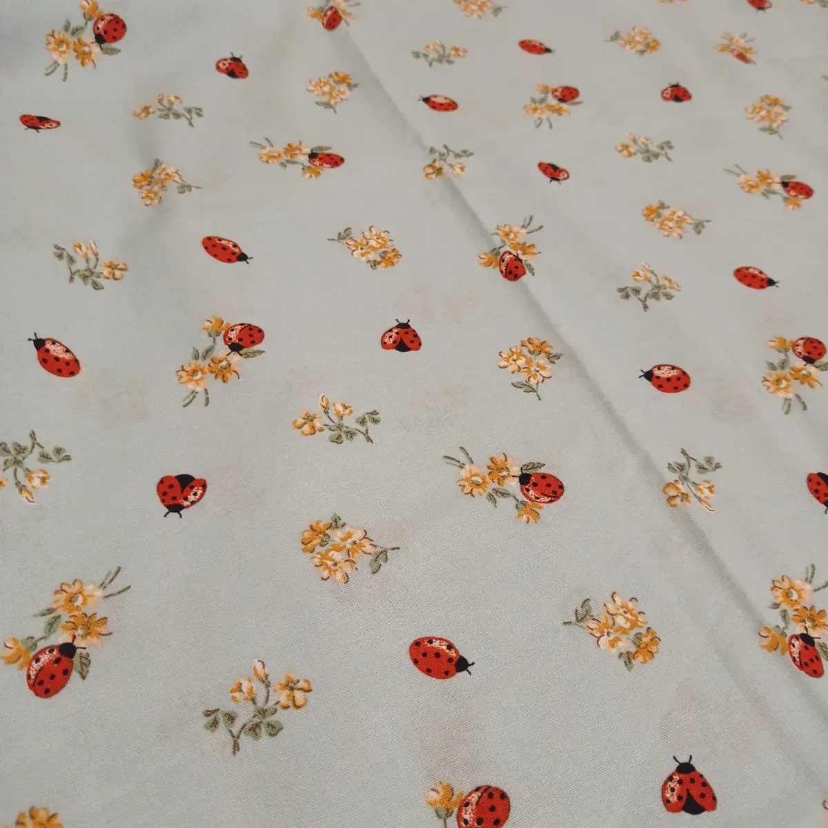 Beetle Pattern Fabric