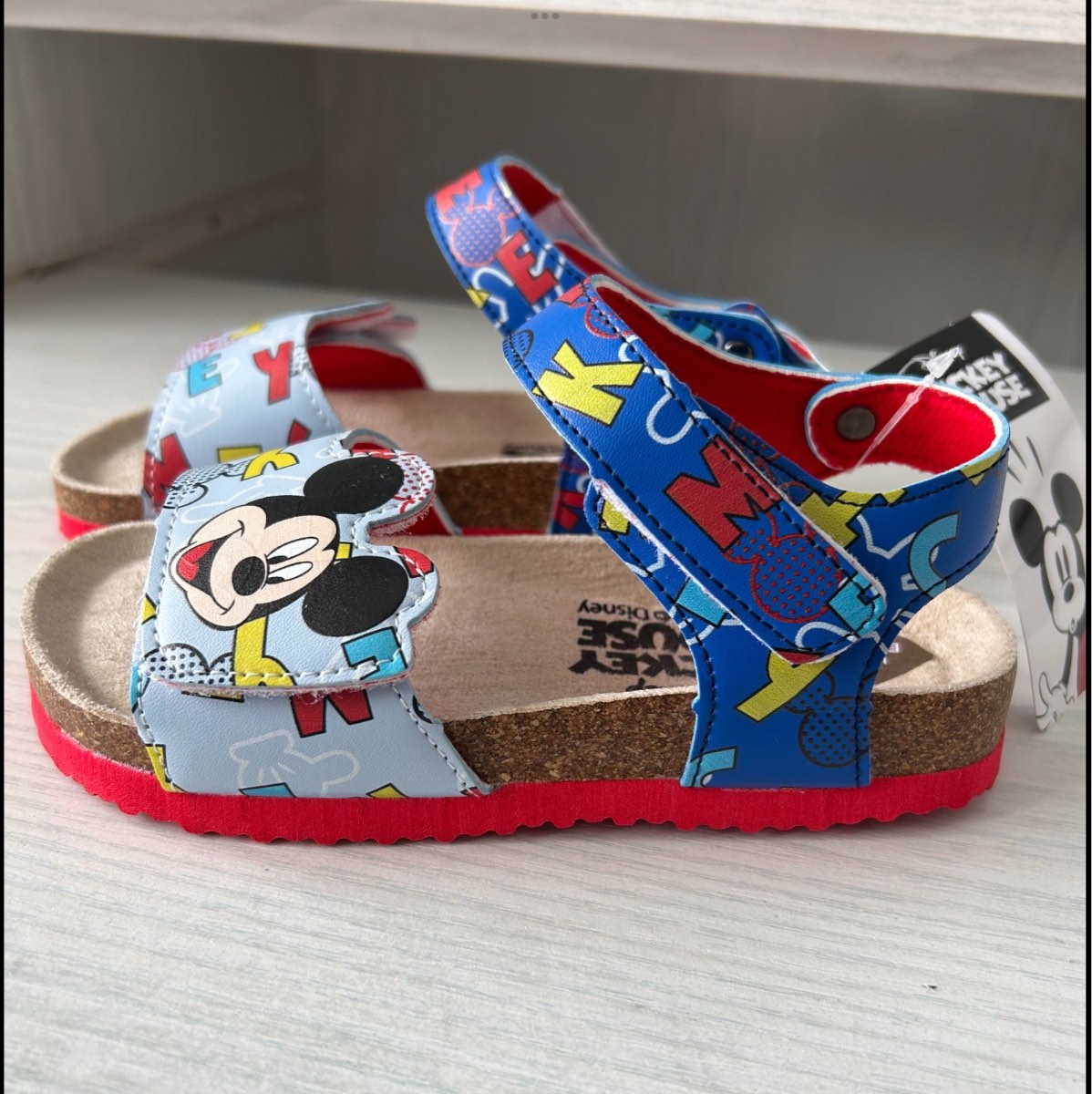 Disney sandals.  Mickey Mouse.   Size 11.  New.