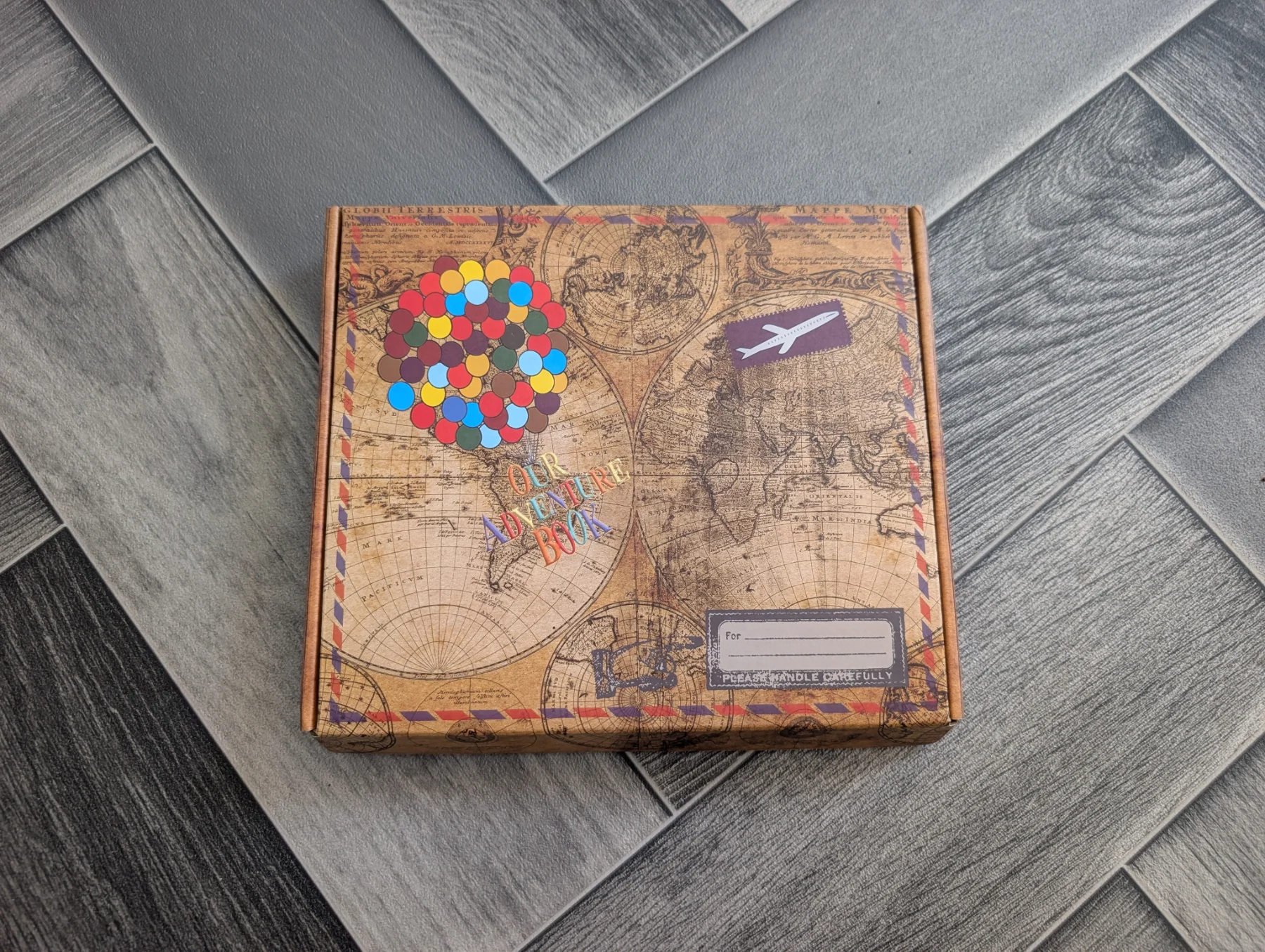 Brand New Our Adventure Book Scrapbook Album, Disney Up Themed + Stickers & Box RRP £19.99