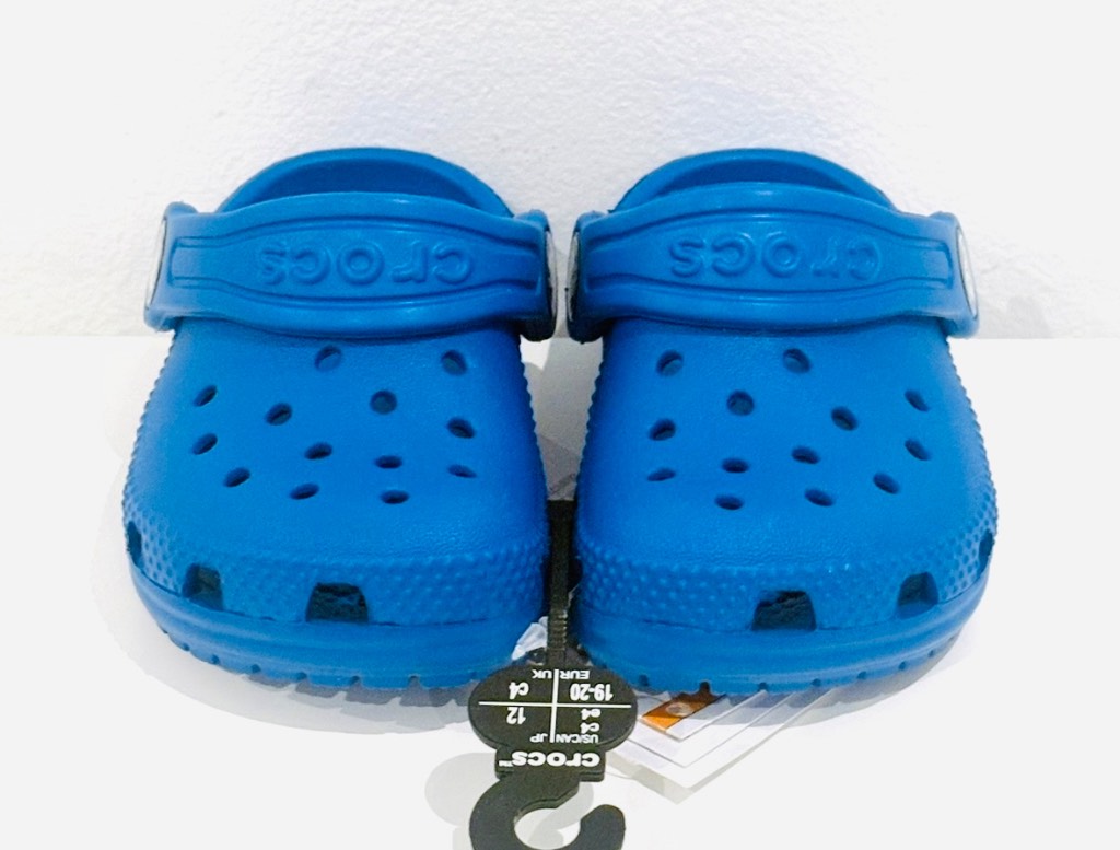 Crocs Bright Cobalt Infant Size 4