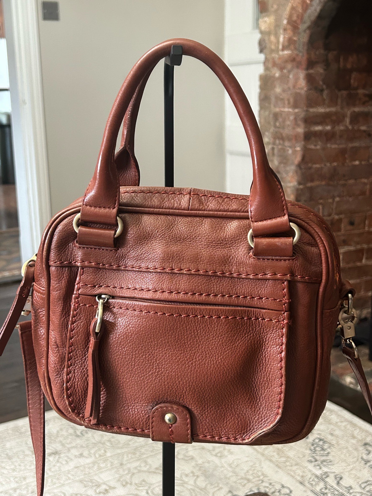 Radley brown leather bag 10888