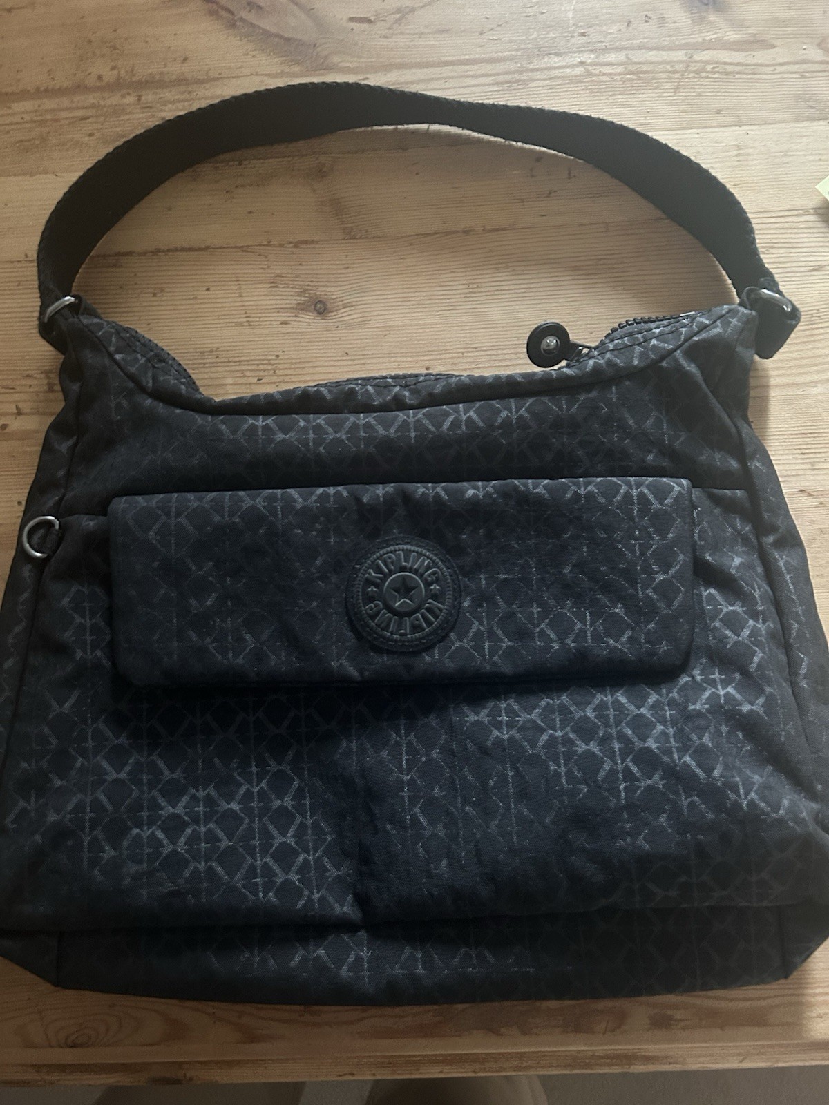 Kipling Black Skarlet Shoulder Bag. 8606