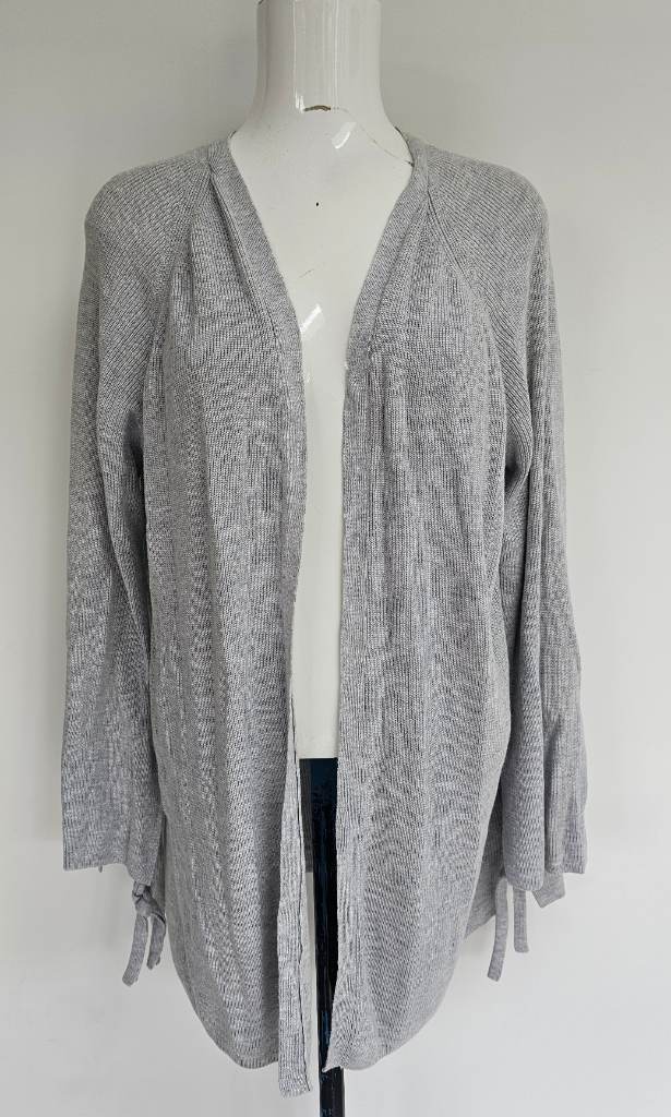 Light grey long sleeve cardigan size 24 George