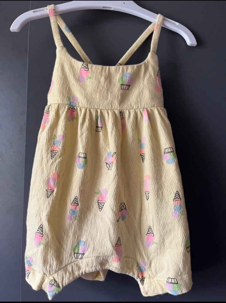3-6 summer playsuit