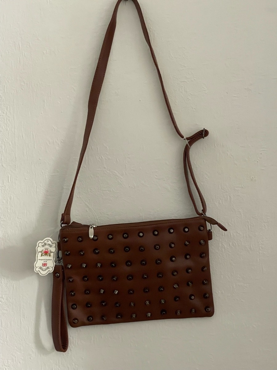 Vintage Y2K Brown Bag  women’s Goth
