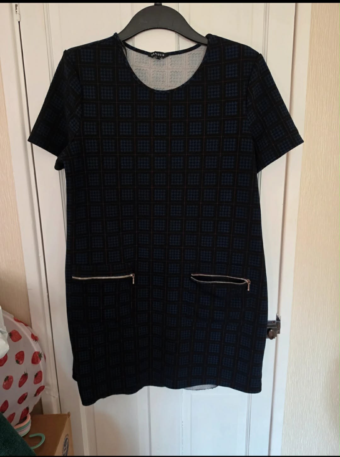 Checked dress