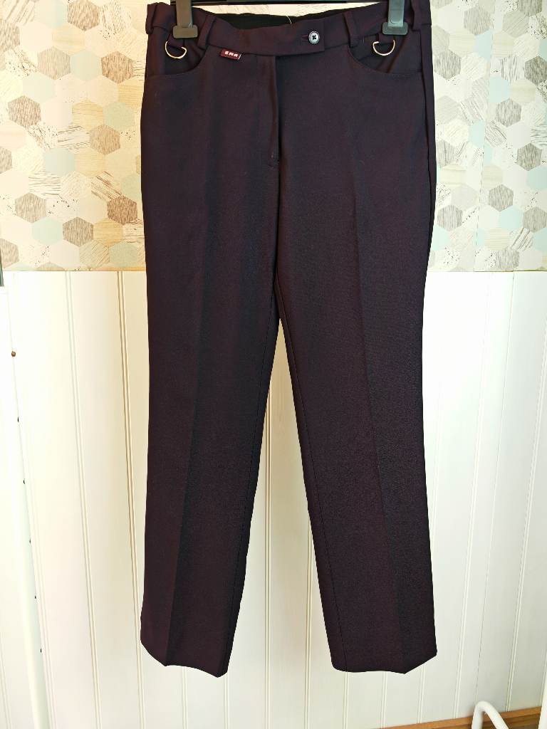 EMR Ladies Dark Chestnut Regular Trousers  | Size 12