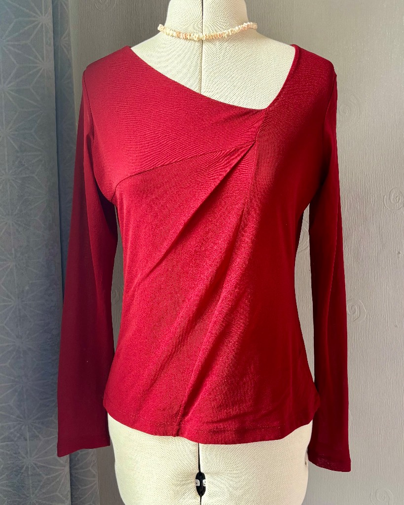🍓🌹 Beautiful True Y2K Vintage Whimsigoth Top - Red - Size Small 🌹🍓