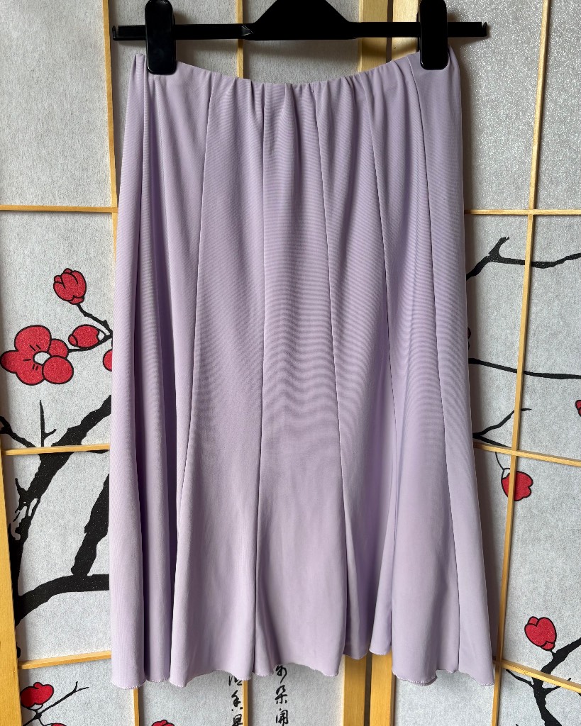🍓🦢 Super Cute True Y2K Vintage Cottagecore Midi Skirt - Lilac Purple - Size Small 🦢🍓