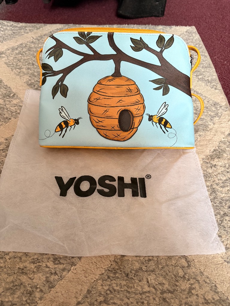 Yoshi Bee hive cross body bag