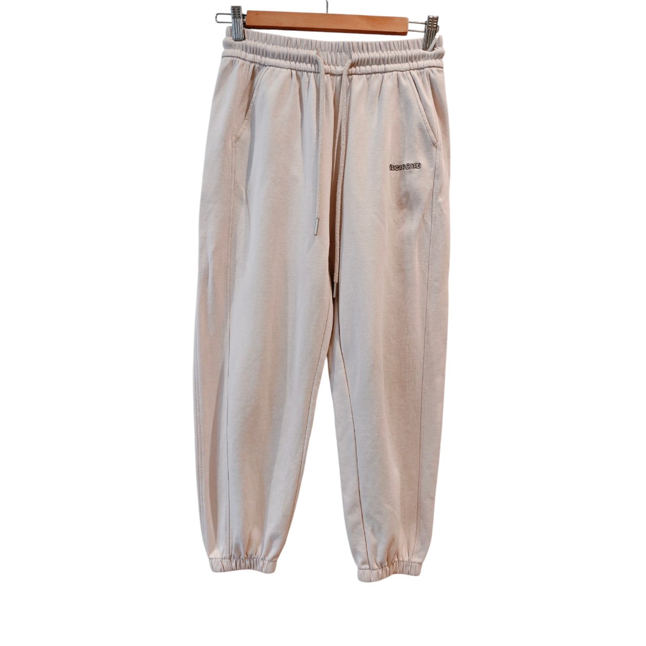 Pure Cotton Cream Joggers | Size 8–10
