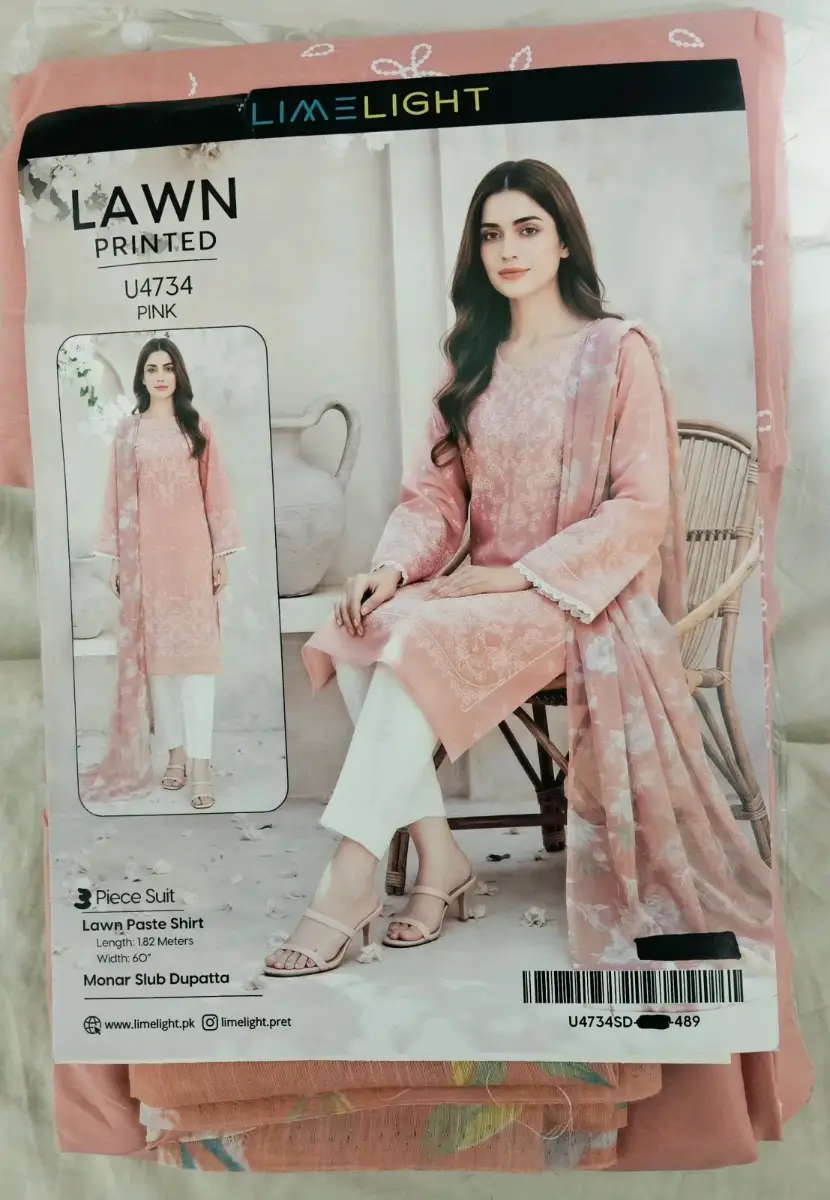 3 Piece Lawn Suit