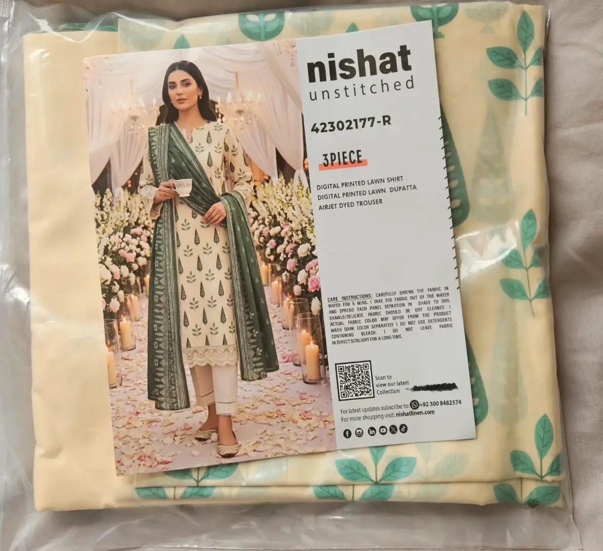 Nishat 3 Piece Lawn Suit