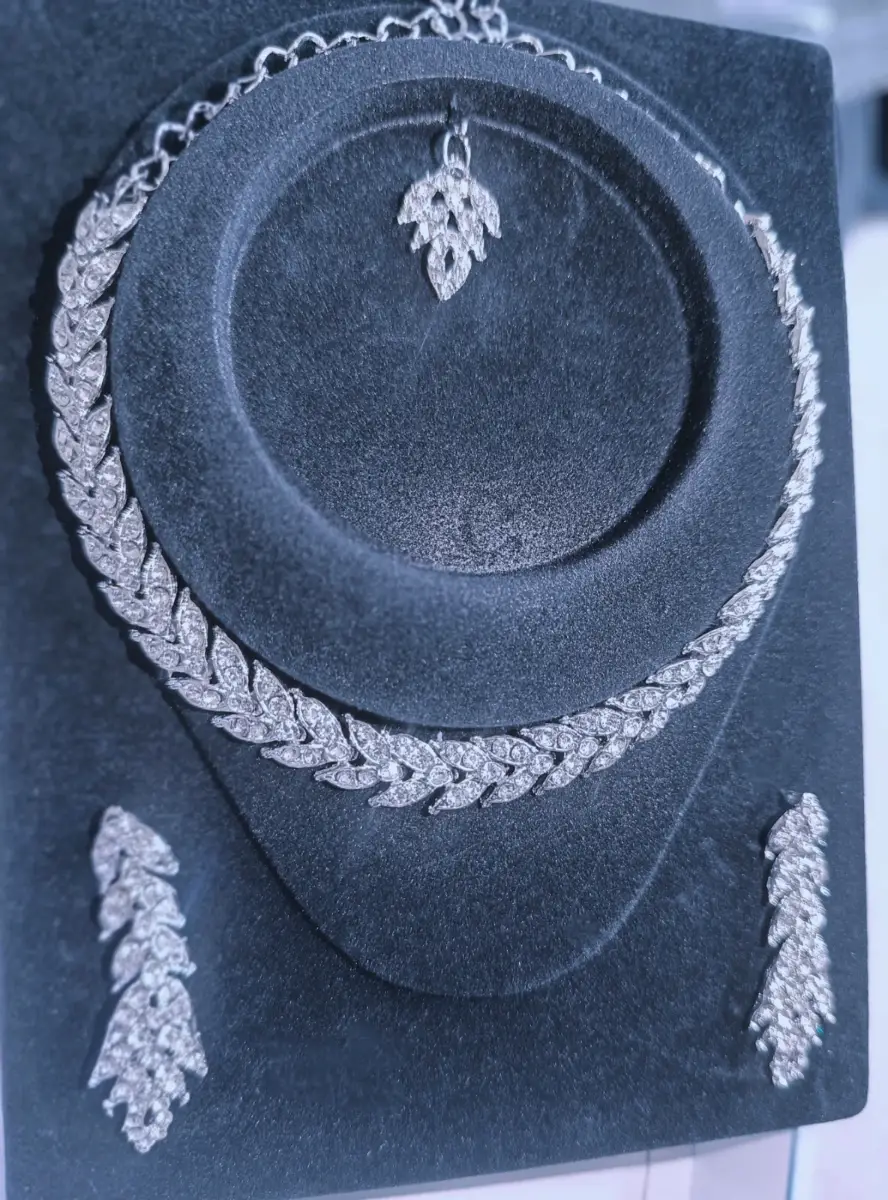 Beautiful Jewellery Set in Silver