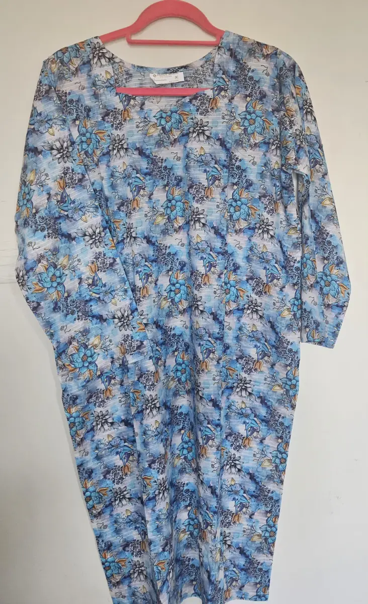 Blue Stitched Suit