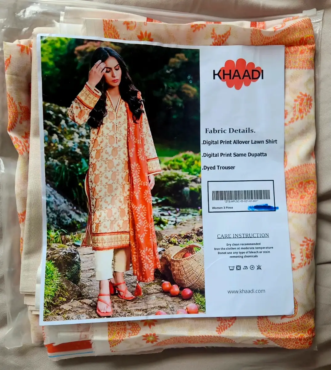 Khaadi 3 Piece Suit